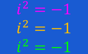 potencias de números imaginarios y números complejos