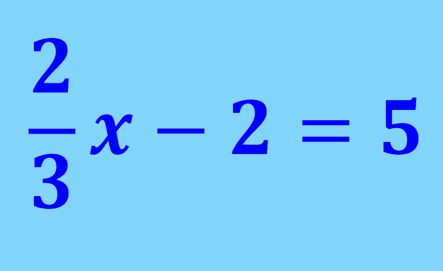 Ecuaciones de Primer Grado con Fracciones