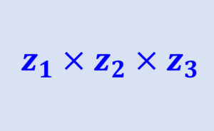 multiplicación de números complejos