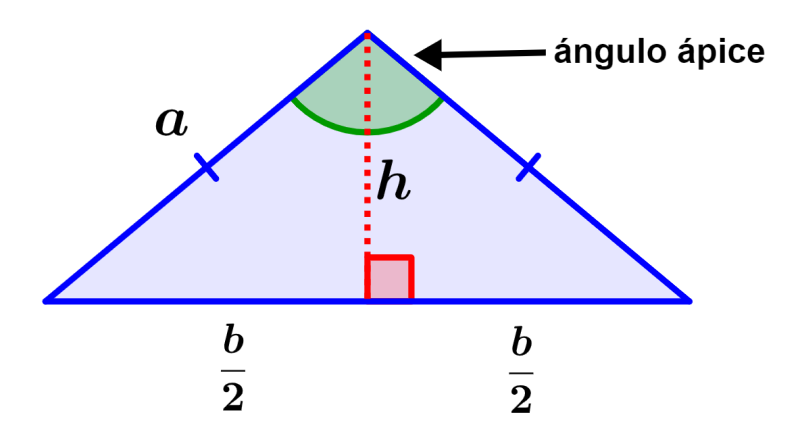 características de triángulo isósceles obtusángulo