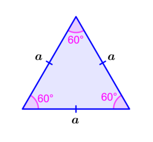 cómo es un triángulo equilátero