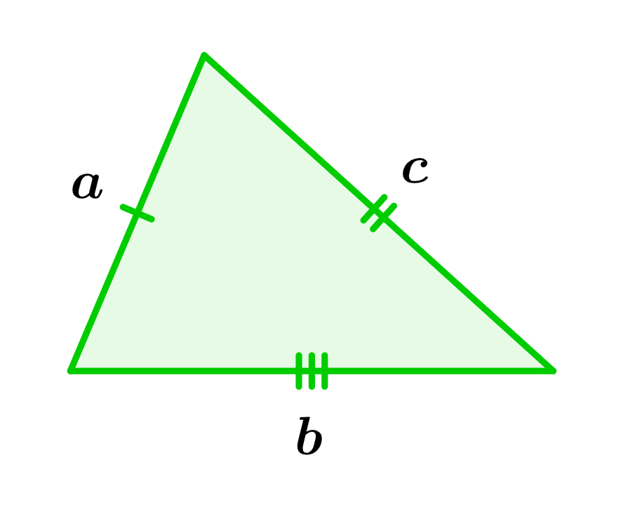 propiedades de un triángulo escaleno