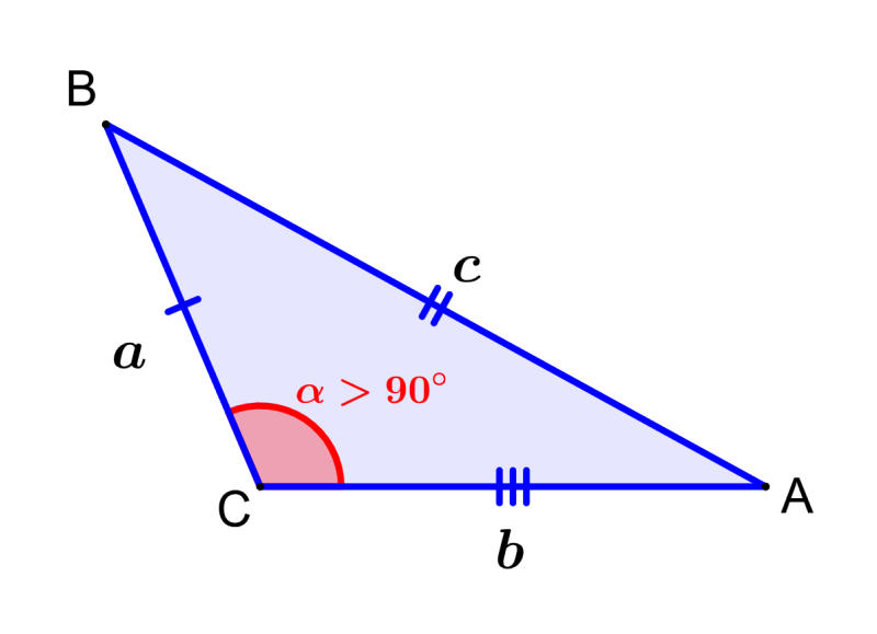 triángulo escaleno obtusángulo