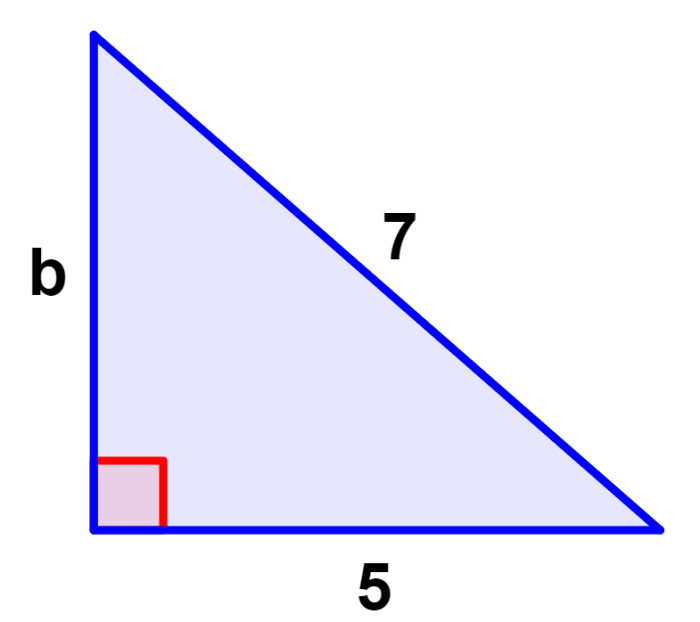 ejemplo de teorema de pitagoras 2