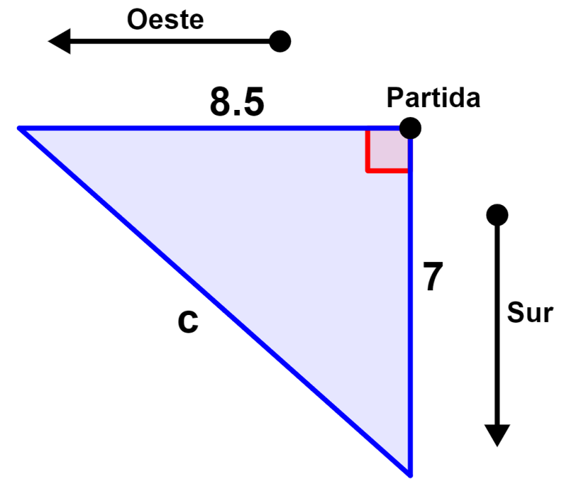 ejericio de teorema de pitagoras 3