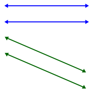 diagrama de líneas paralelas 1