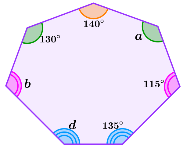 ejemplo 2 de ángulos internos de un heptágono