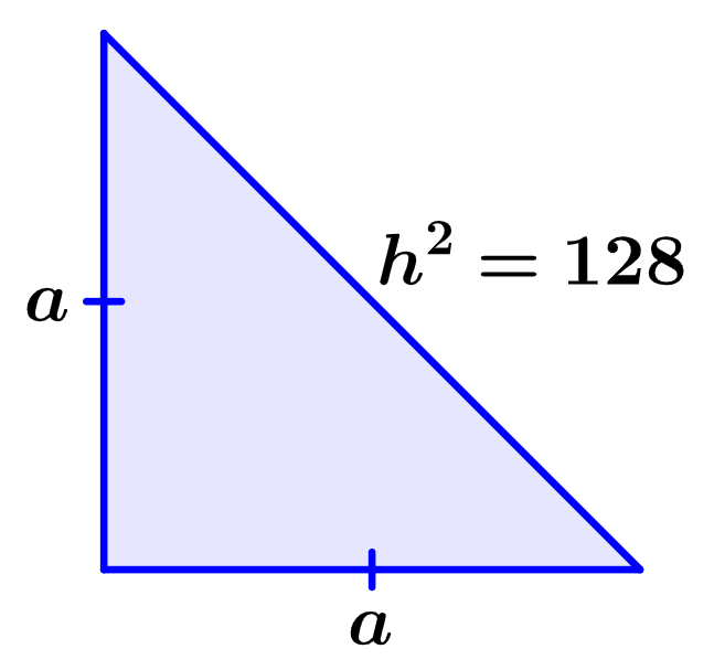 problema de teorema de Pitágoras