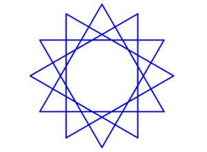 diagramas polígonos estrellados 7dodecaedro