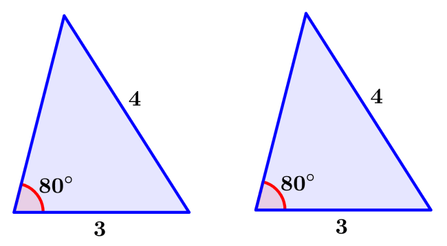 ejercicio 1 de triángulos semejantes y congruentes