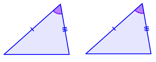 triángulos congruentes por criterio lado-ángulo-lado