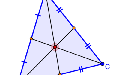 Centroide de un Triángulo – Definición, Fórmulas y Ejemplos