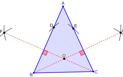 ¿Cómo encontrar el ortocentro de un triángulo? – Paso a paso
