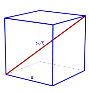 ejemplo de teorema de pitágoras 3D 5