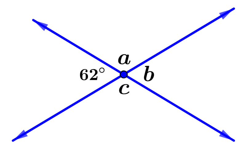 ejercicio 1 de teorema de ángulos verticales