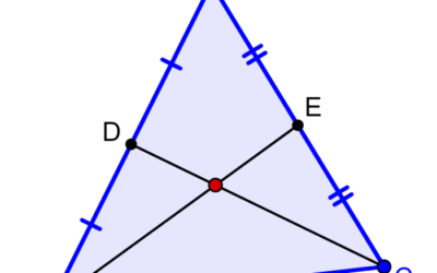¿Cómo encontrar el centroide de un triángulo? – Paso a paso