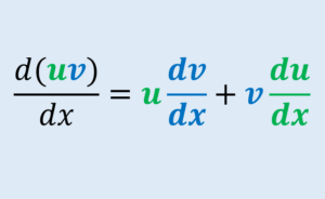 Fórmula para la regla del producto 2 de derivadas