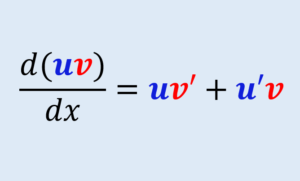 Fórmula para la regla del producto de derivadas