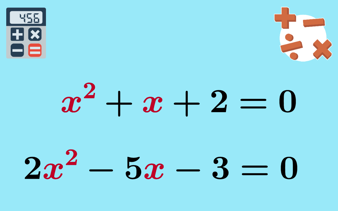 Calculadora de ecuaciones cuadráticas
