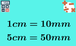 calculadora de centímetros a milímetros