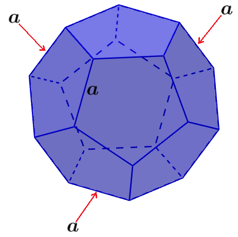 dodecaedro con lados