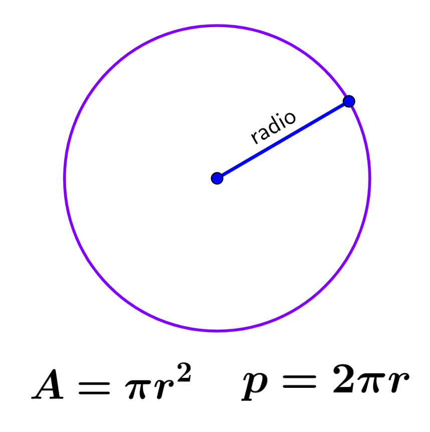 Perímetro y Área de un Círculo – Fórmulas y Ejercicios