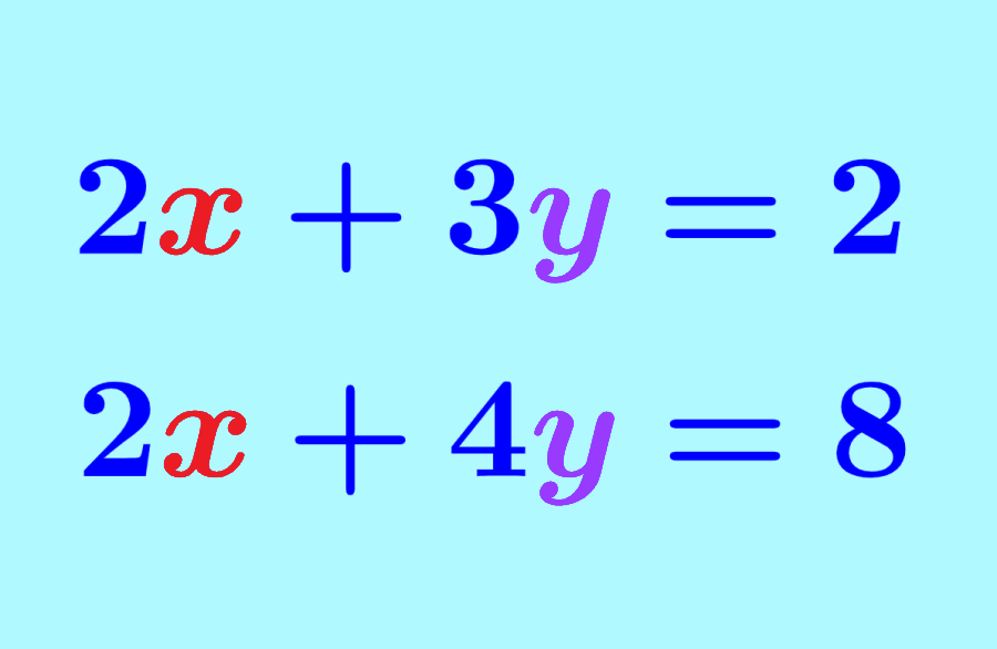 10 Ejercicios con Sistemas de Ecuaciones 2×2