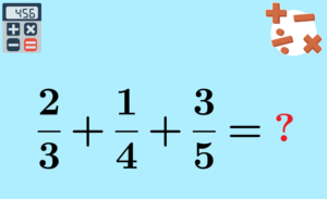 Sumar fracciones con diferentes denominadores (heterogéneos)