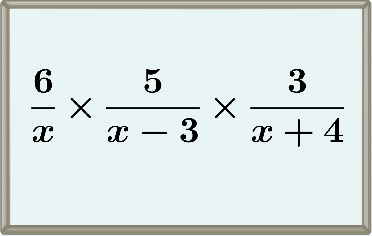 Multiplicación de fracciones algebraicas