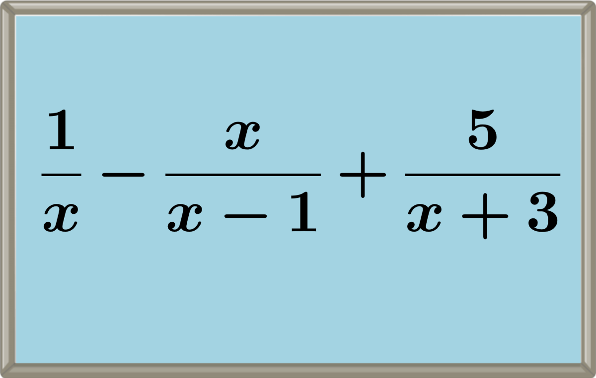 Sumas y restas de fracciones algebraicas con ejercicios