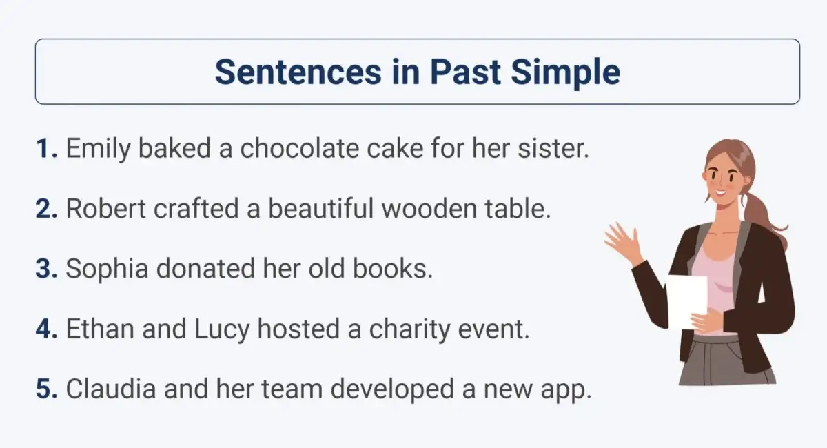 50 Oraciones en pasado simple en inglés – Con pronunciación